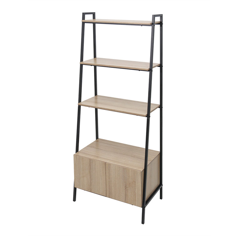 Latitude Run® 4Tier Steel Ladder Bookcase With Wayfair Canada